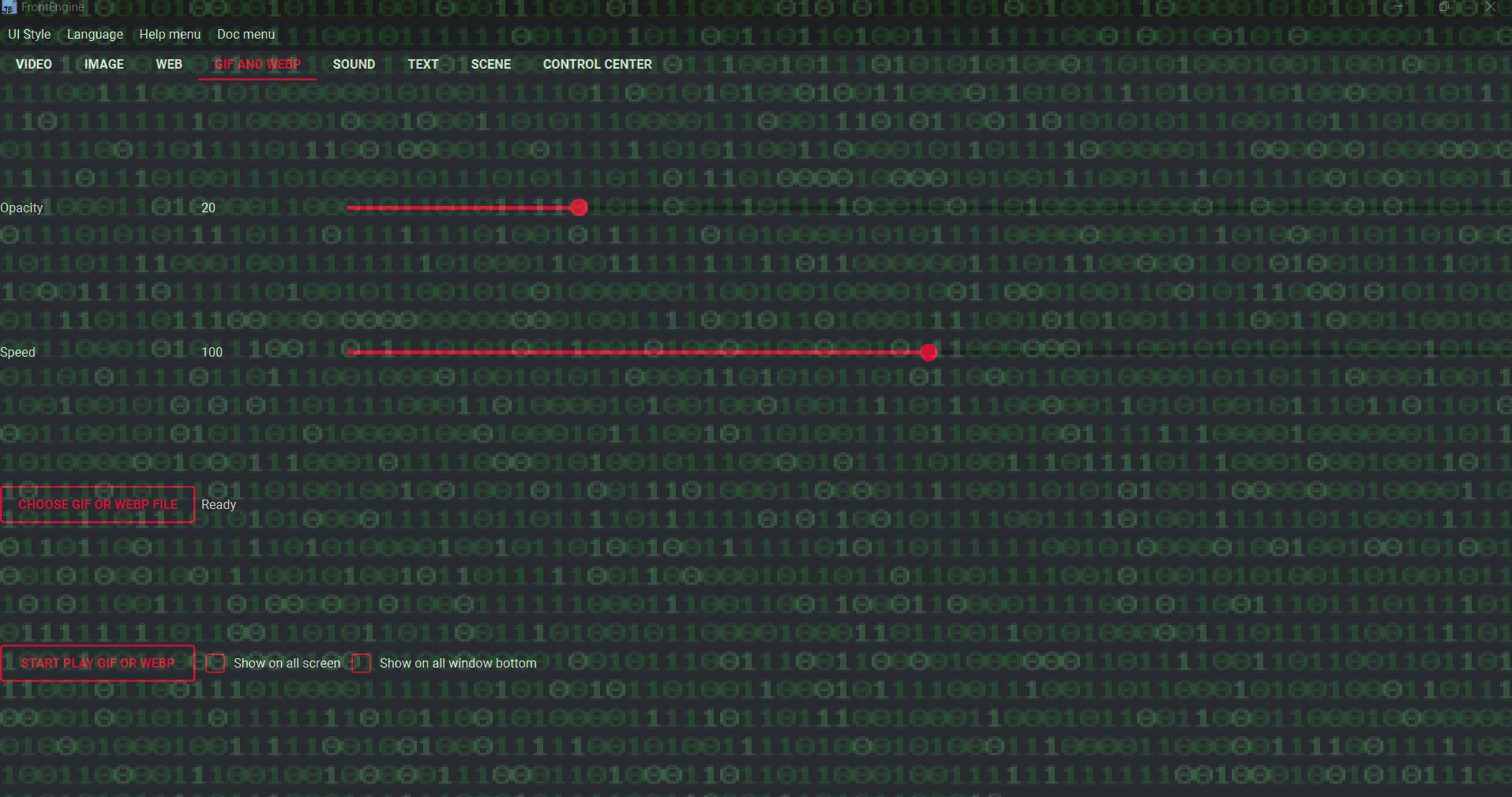 FrontEngine screenshot 3