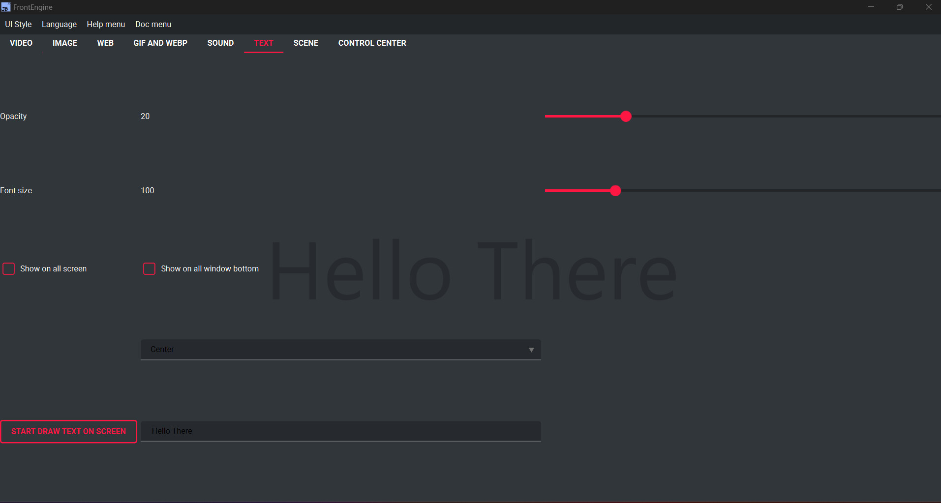 FrontEngine screenshot 4