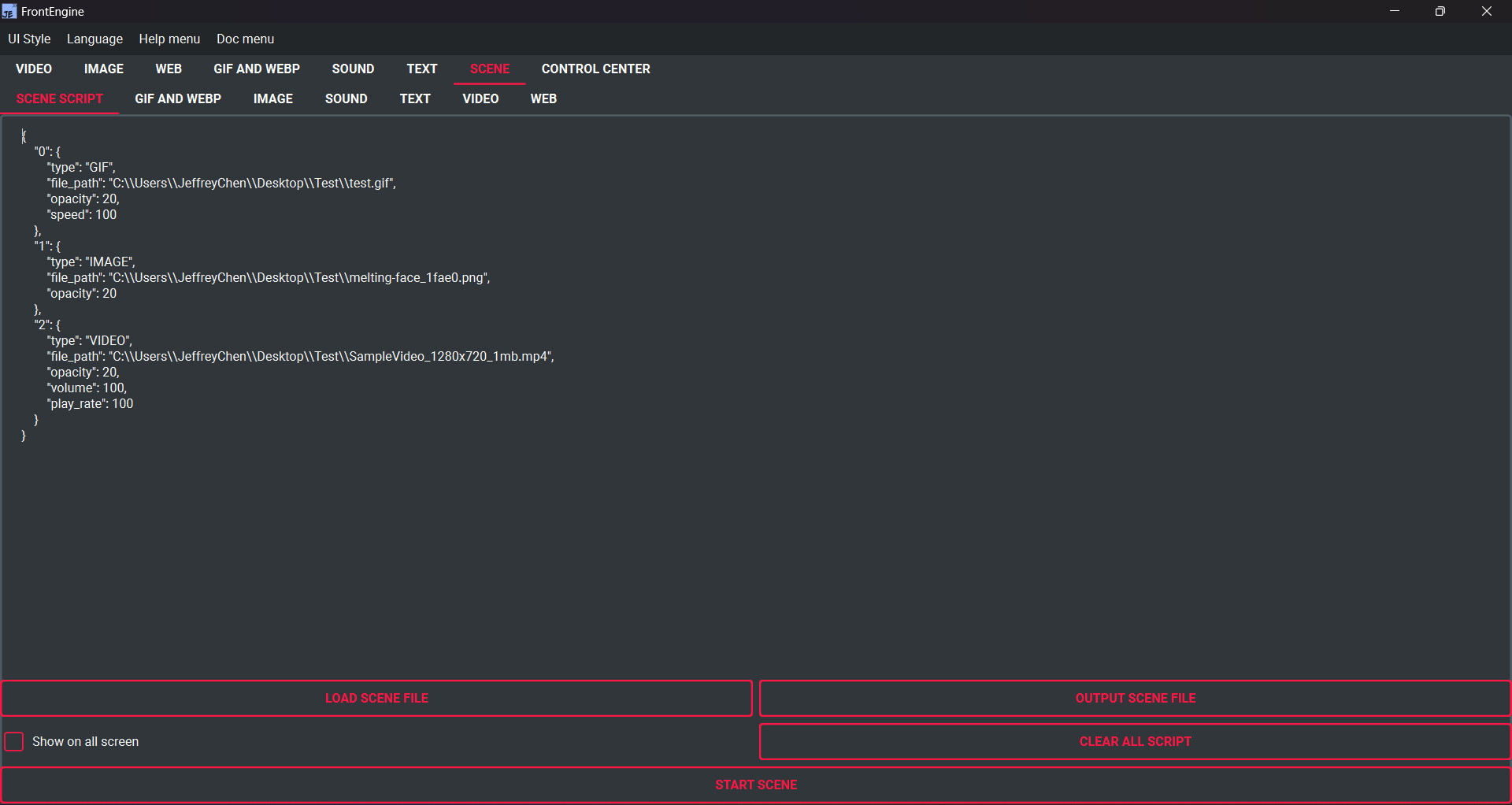 FrontEngine screenshot 5