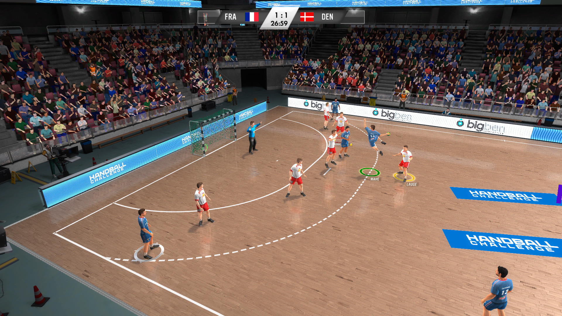 IHF Handball Challenge 14 screenshot 1