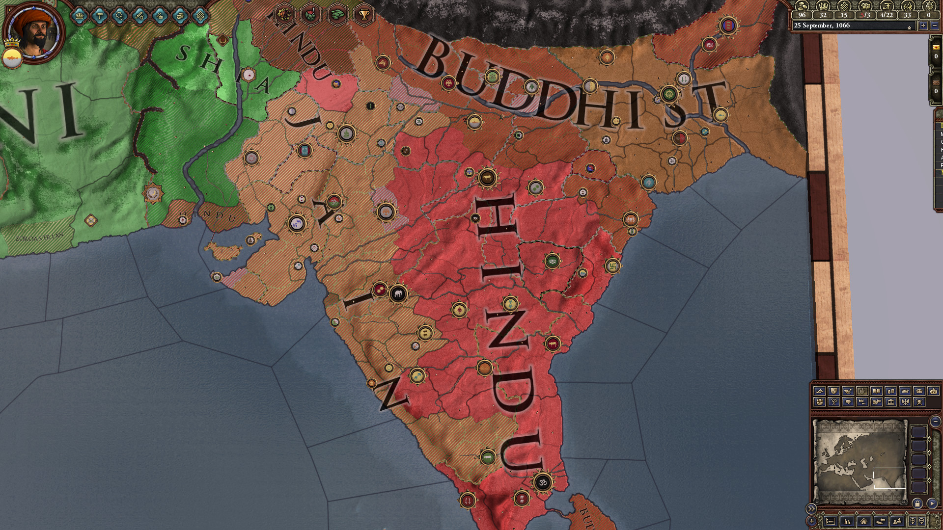 Crusader Kings II: Rajas of India screenshot 1