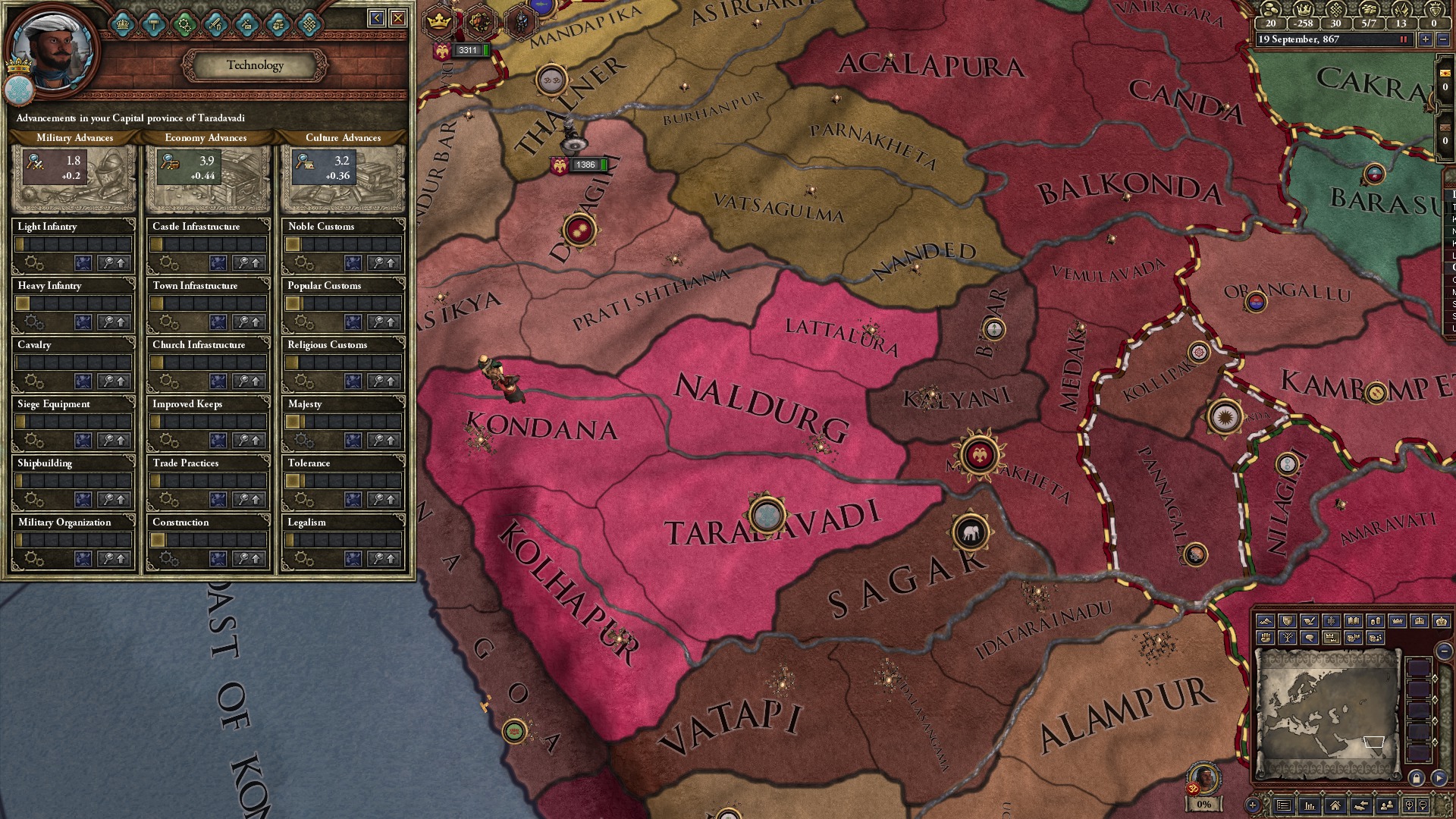 Crusader Kings II: Songs of India screenshot 2