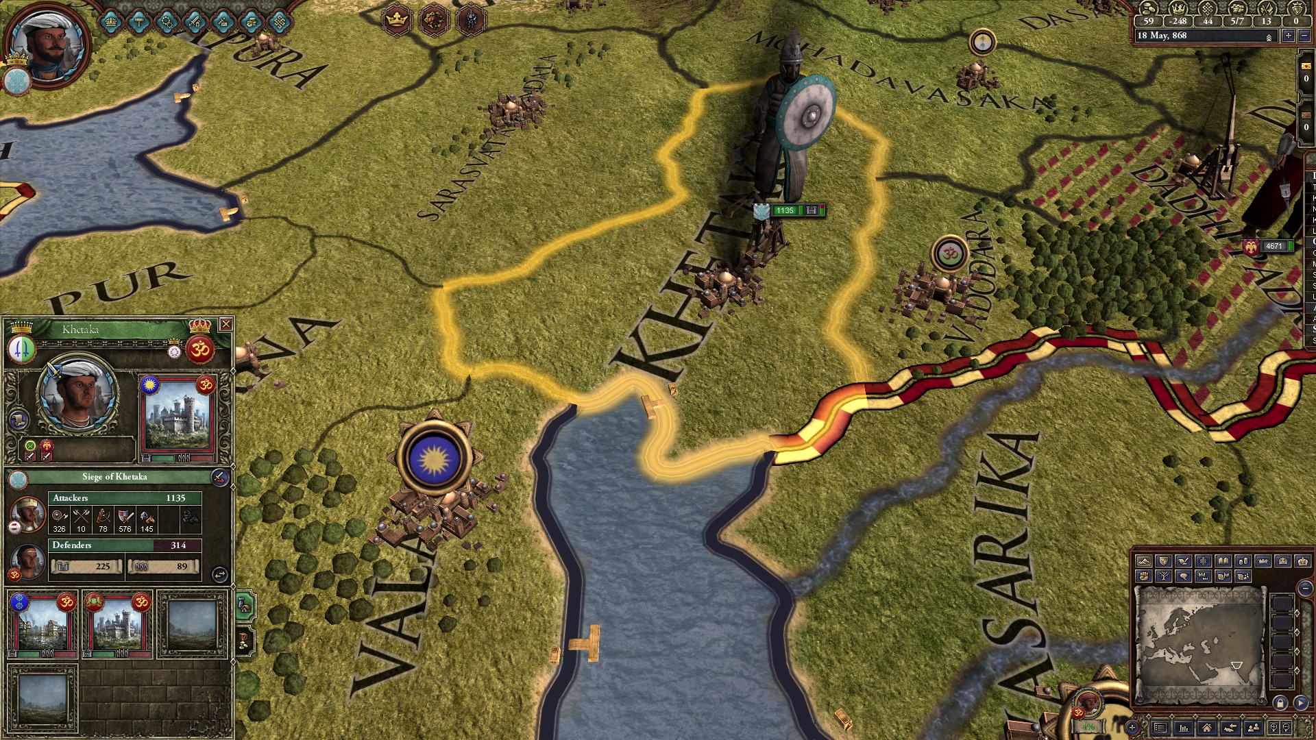 Crusader Kings II: Songs of India screenshot 4