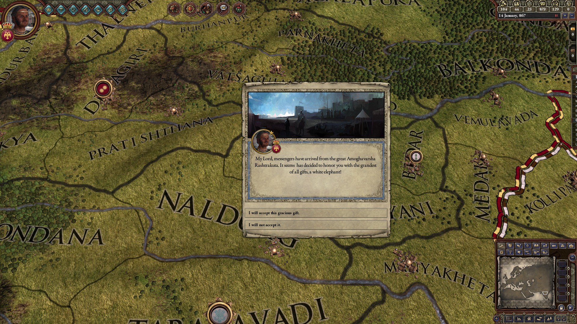 Crusader Kings II: Songs of India screenshot 6