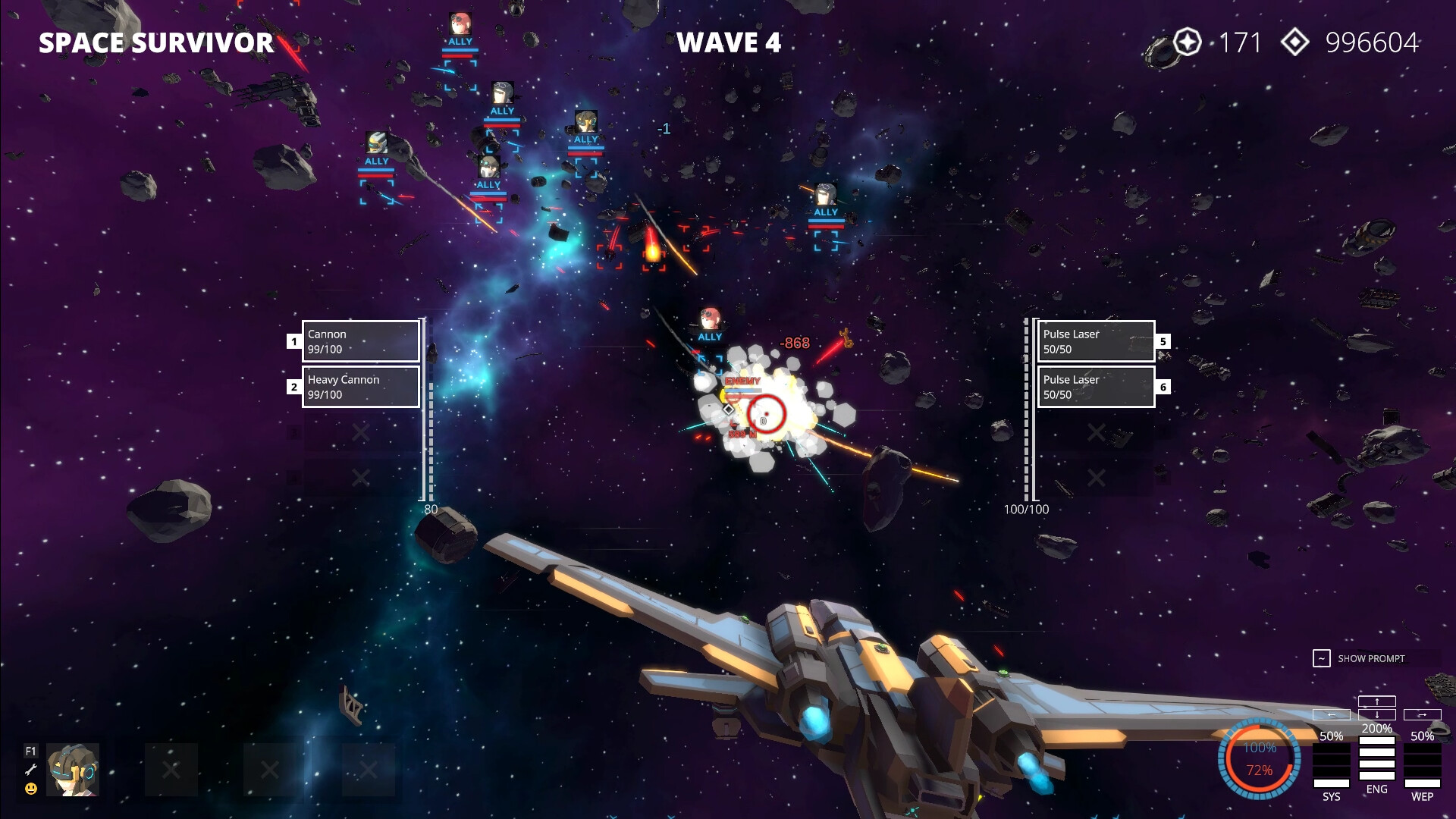 Space Survivor screenshot 3