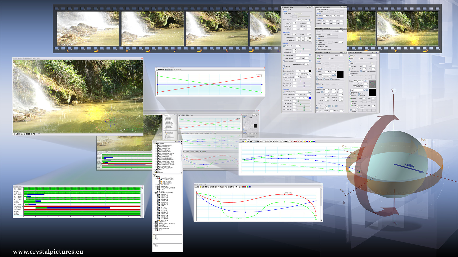 3D ParticleGen Visual FX screenshot 1