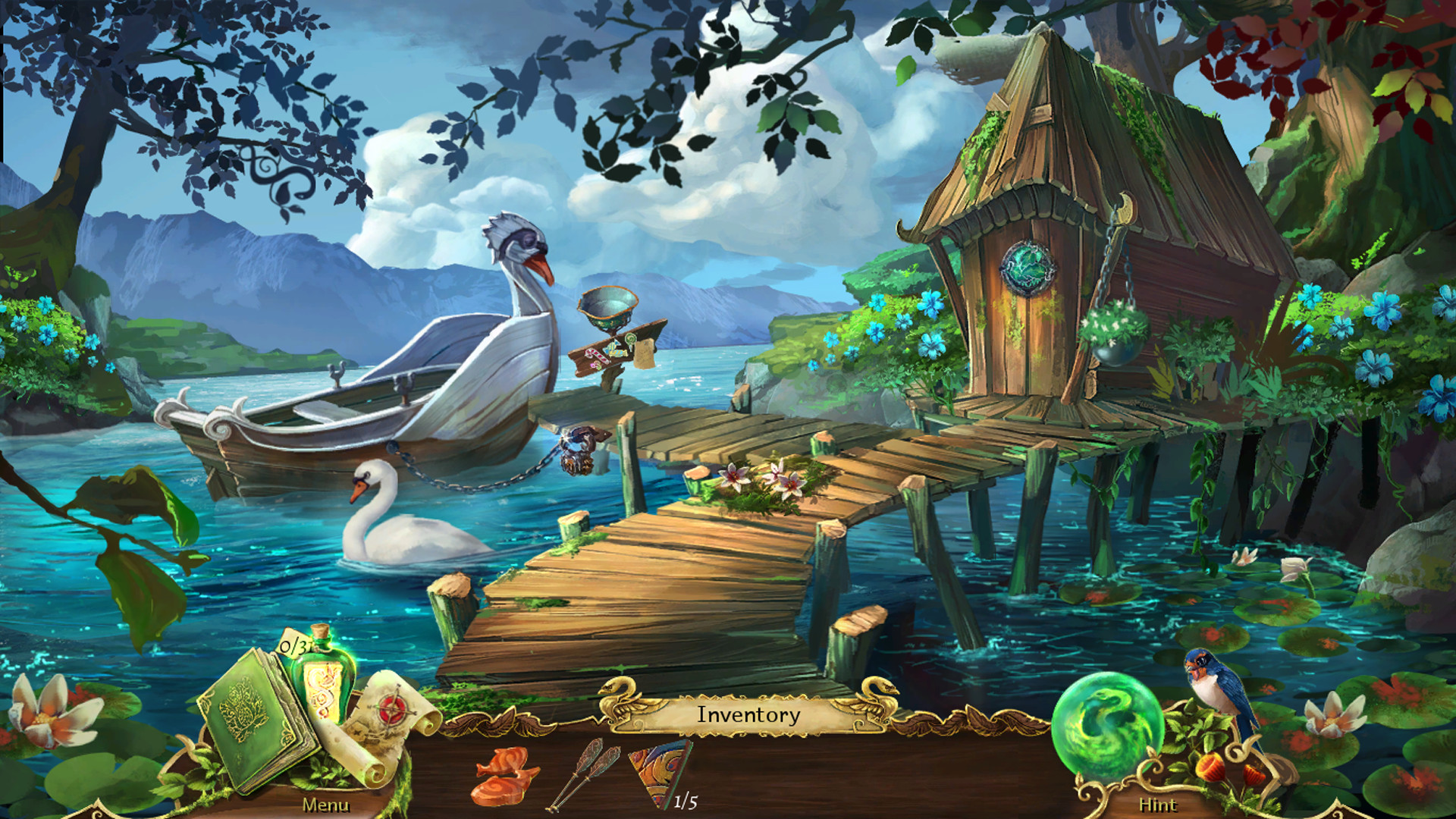 Grim Legends 2: Song of the Dark Swan screenshot 1
