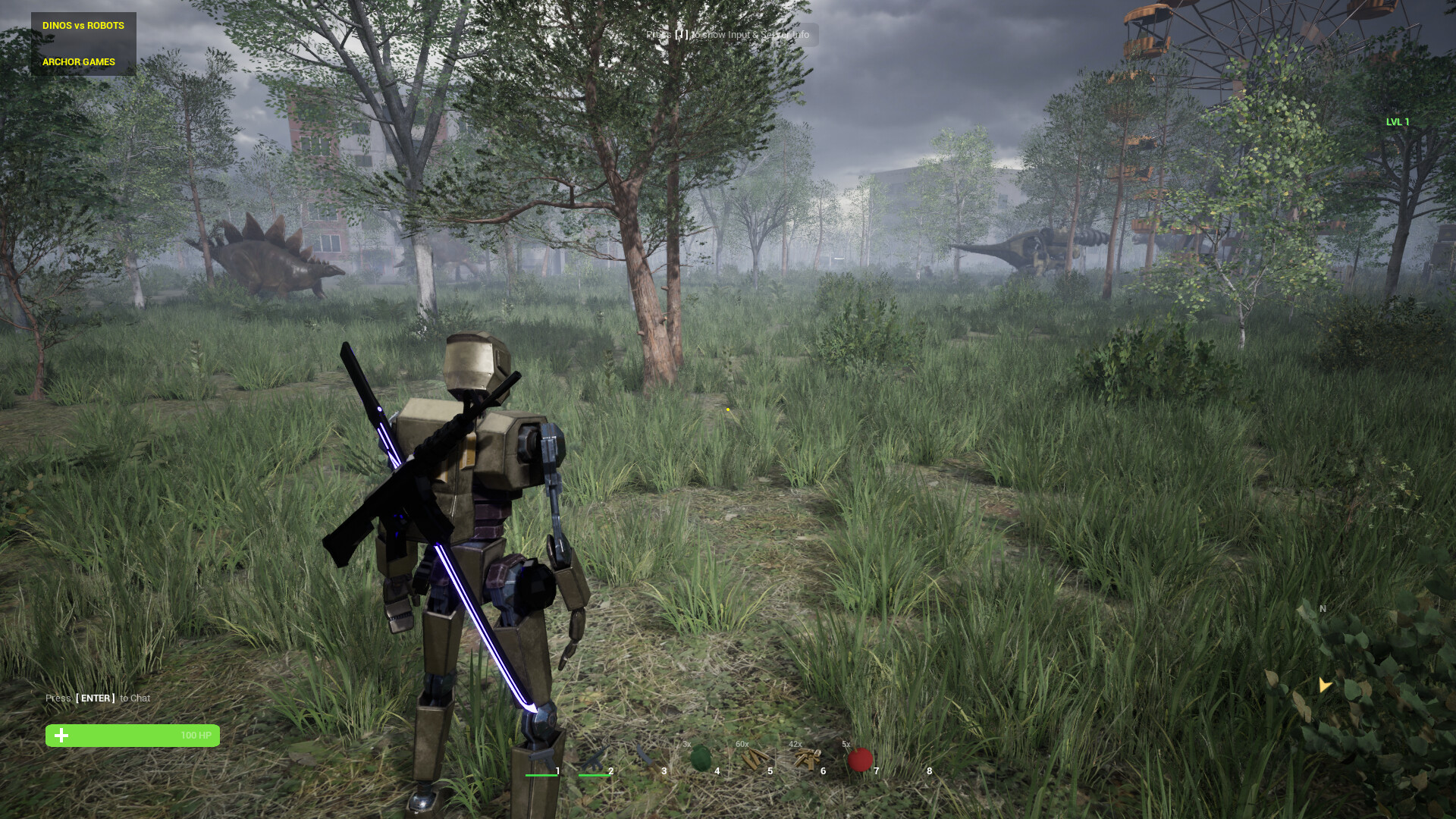 DINOS vs ROBOTS screenshot 5