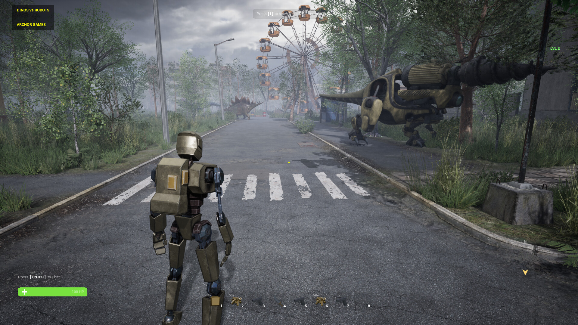 DINOS vs ROBOTS screenshot 3