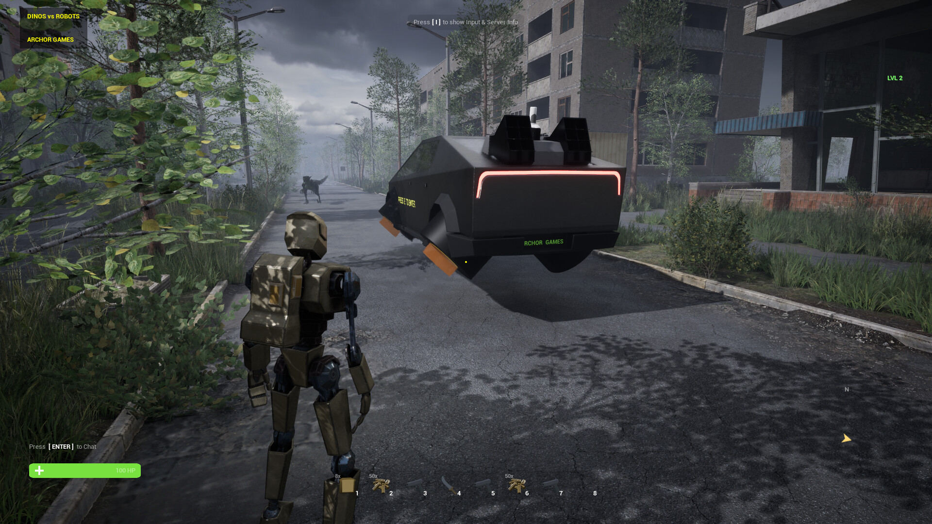 DINOS vs ROBOTS screenshot 2