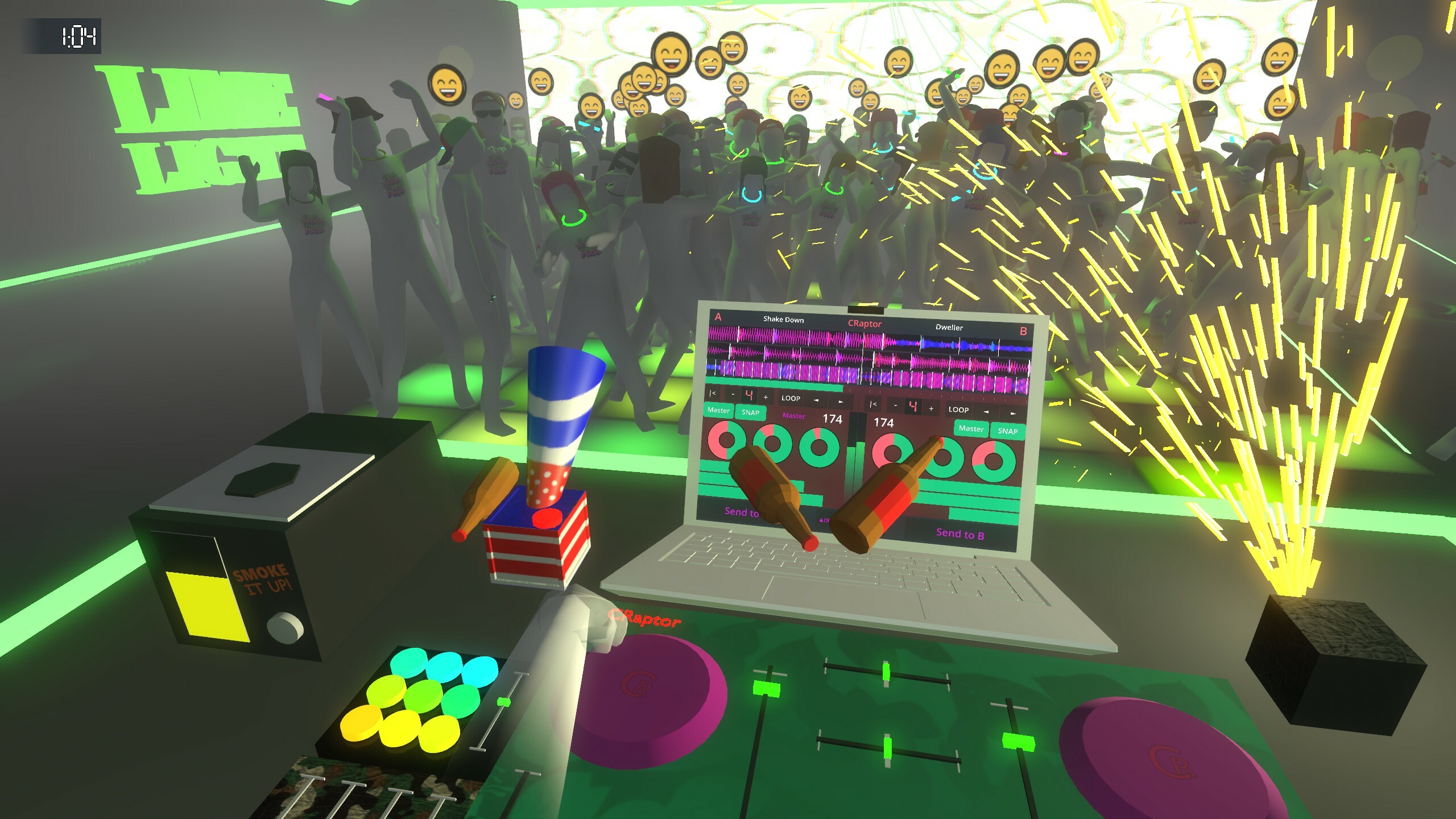 DJ SIMULATOR screenshot 1
