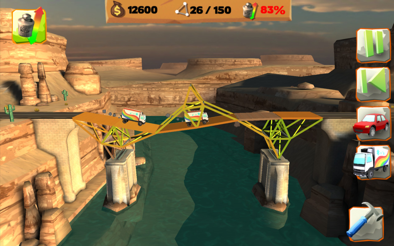Bridge Constructor Playground screenshot 1