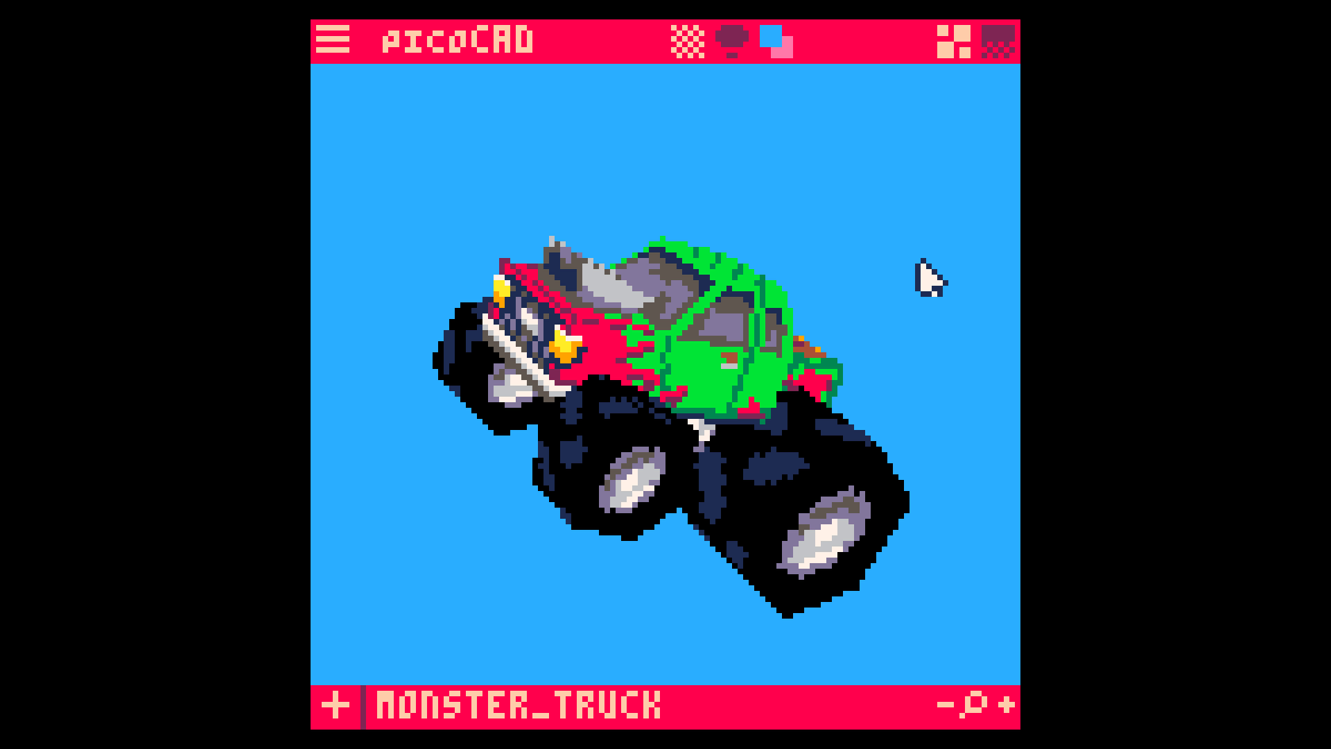 picoCAD screenshot 2