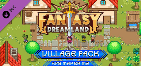 RPG Maker MZ - Fantasy Dreamland - Village Pack: illustration d’en-tête