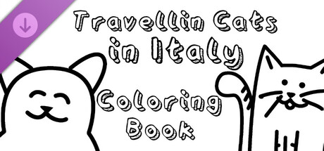 Travellin Cats in Italy - Coloring Book