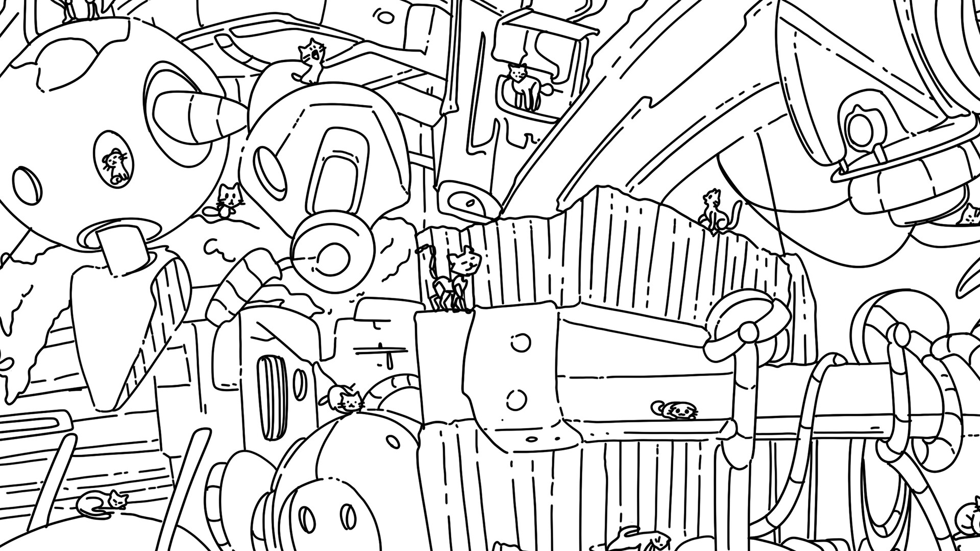 100 Robo Cats screenshot 5