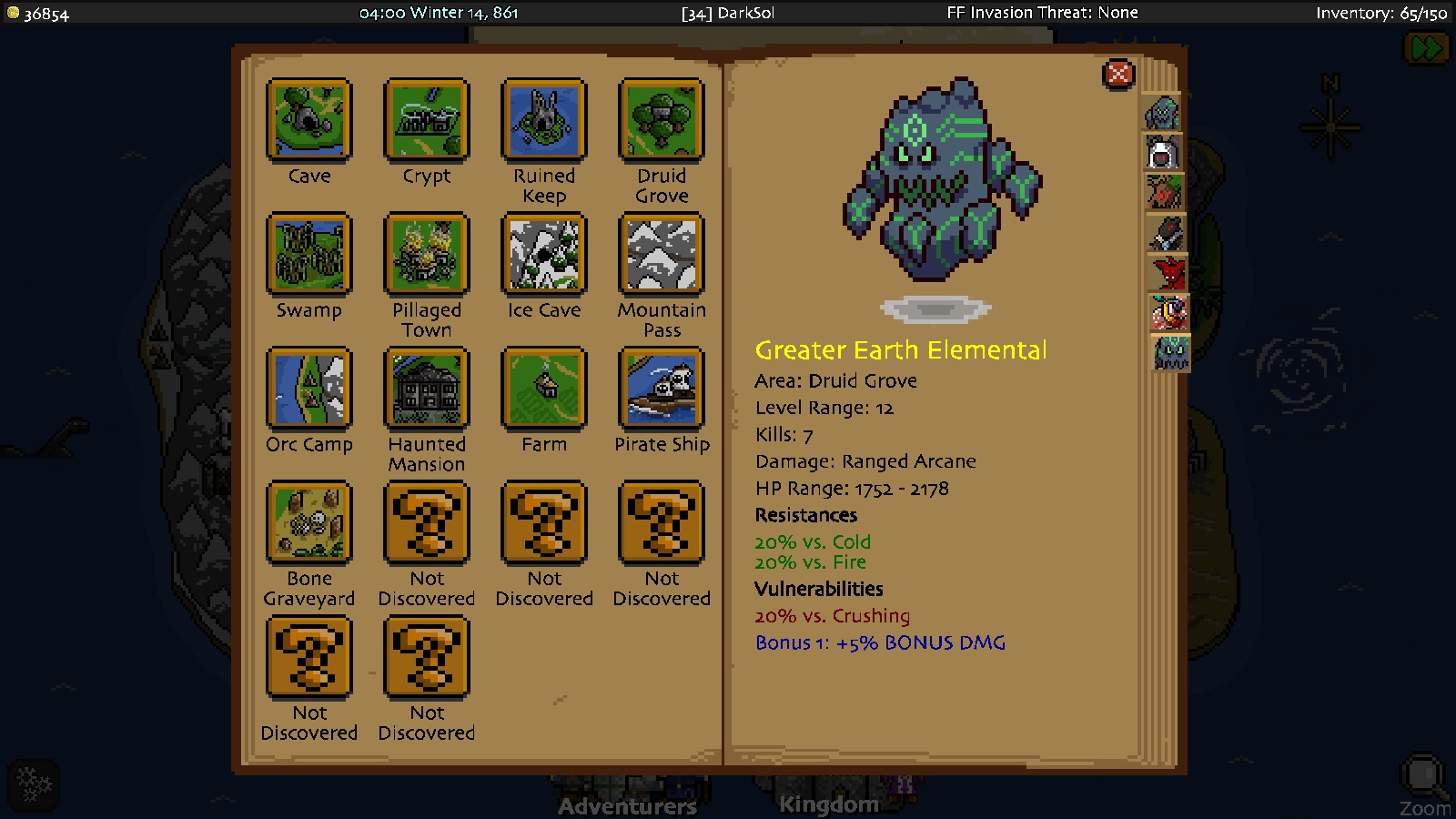 Adventurer Manager screenshot 22