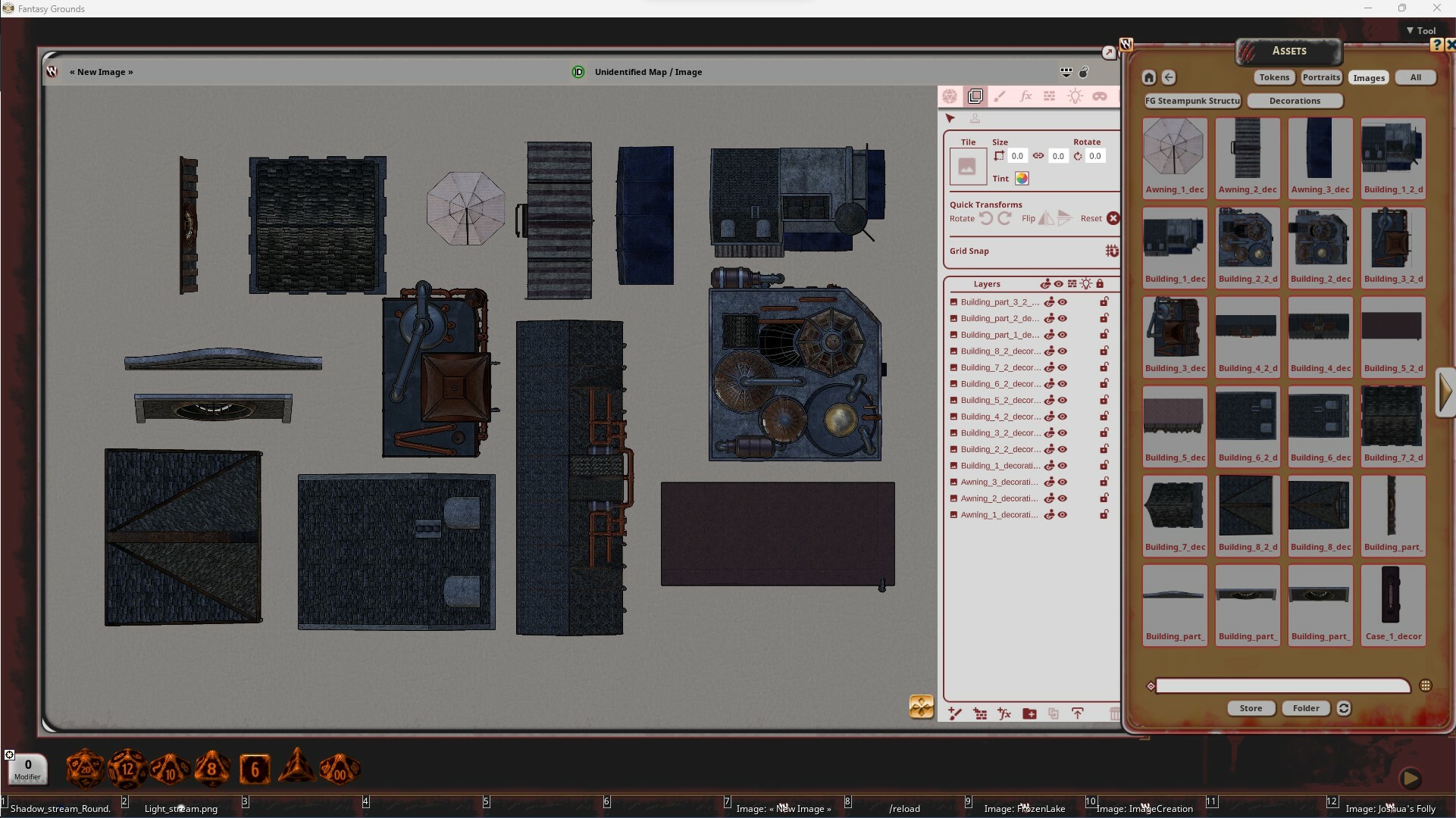 Fantasy Grounds - FG Steampunk Structures Map Pack screenshot 3