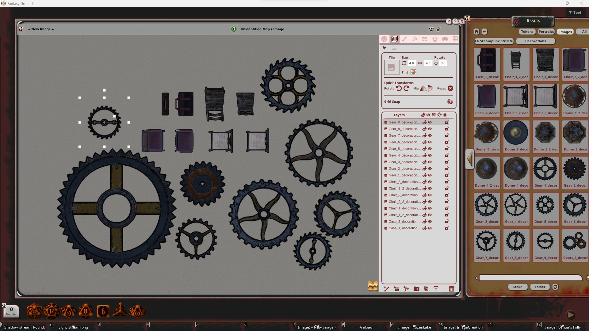 Fantasy Grounds - FG Steampunk Structures Map Pack screenshot 1
