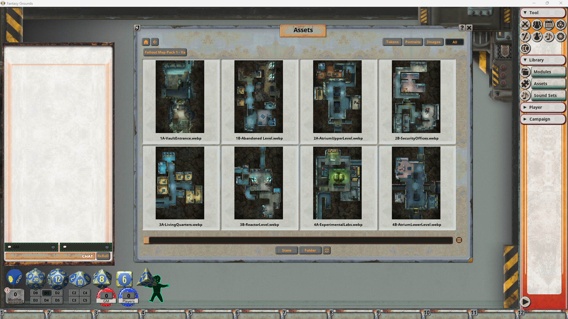 Fantasy Grounds - Fallout Map Pack 1 - Vault screenshot 4