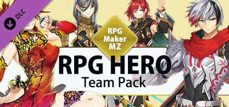 RPG Maker MZ - RPG HERO Team Pack: header artwork