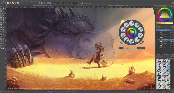Krita screenshot