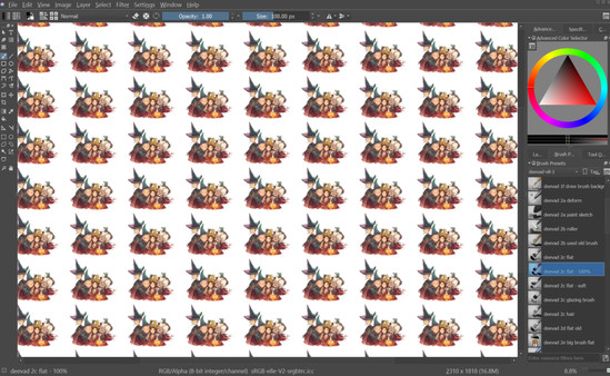 Krita screenshot