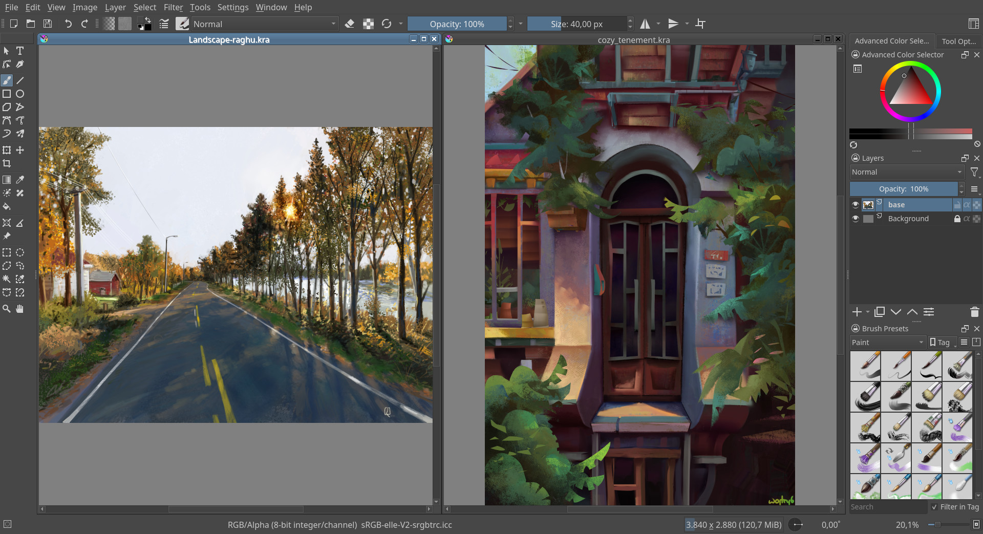 Krita screenshot 7