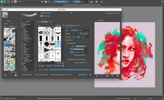 Krita screenshot