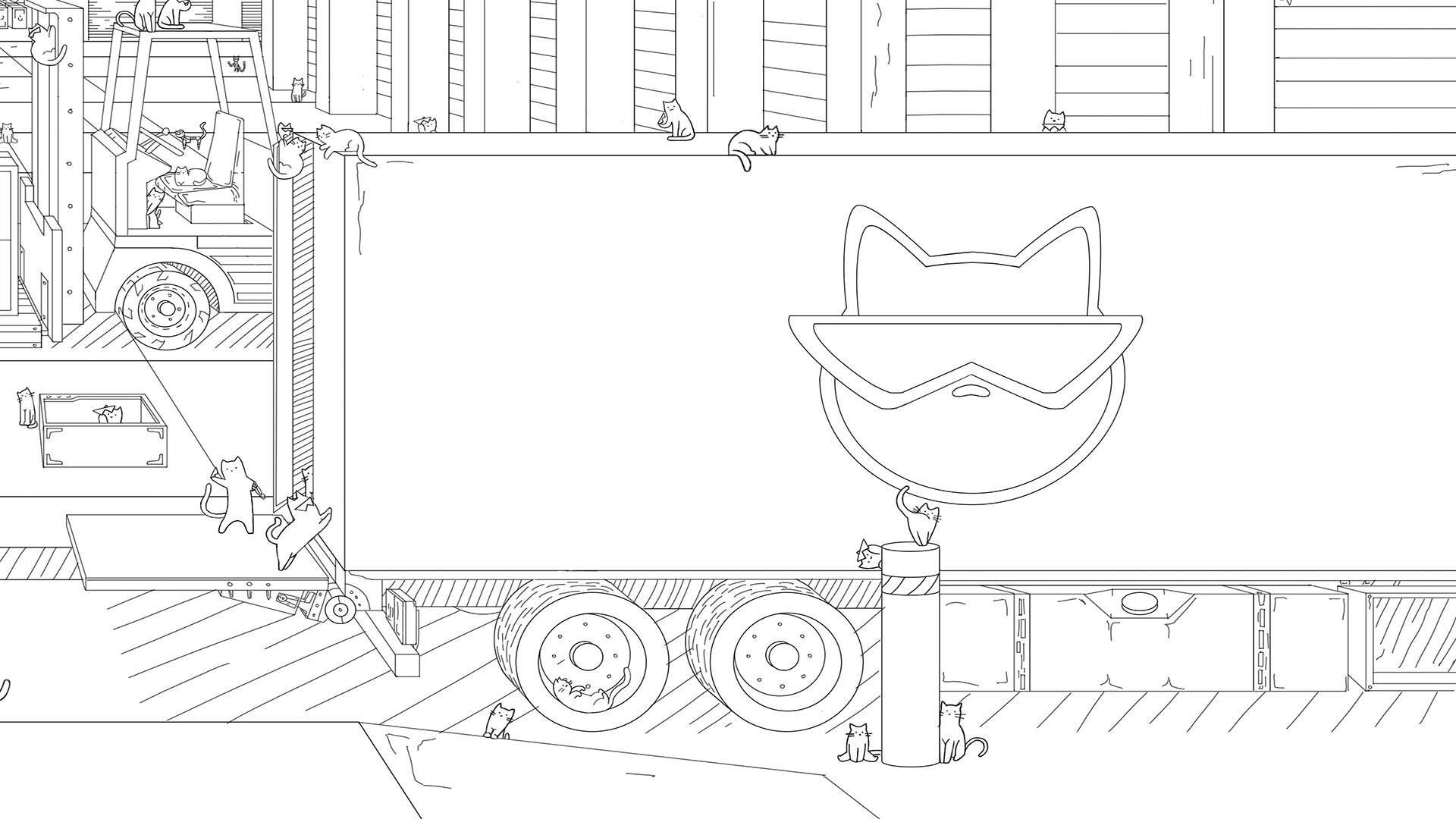 Hidden Robo Cats screenshot 1