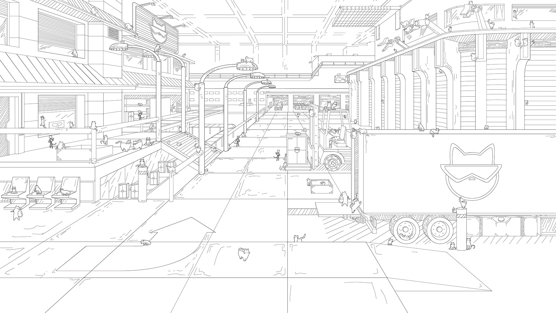 Hidden Robo Cats screenshot 5