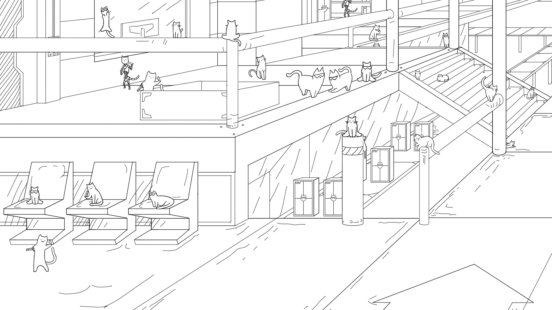 Hidden Robo Cats screenshot 4