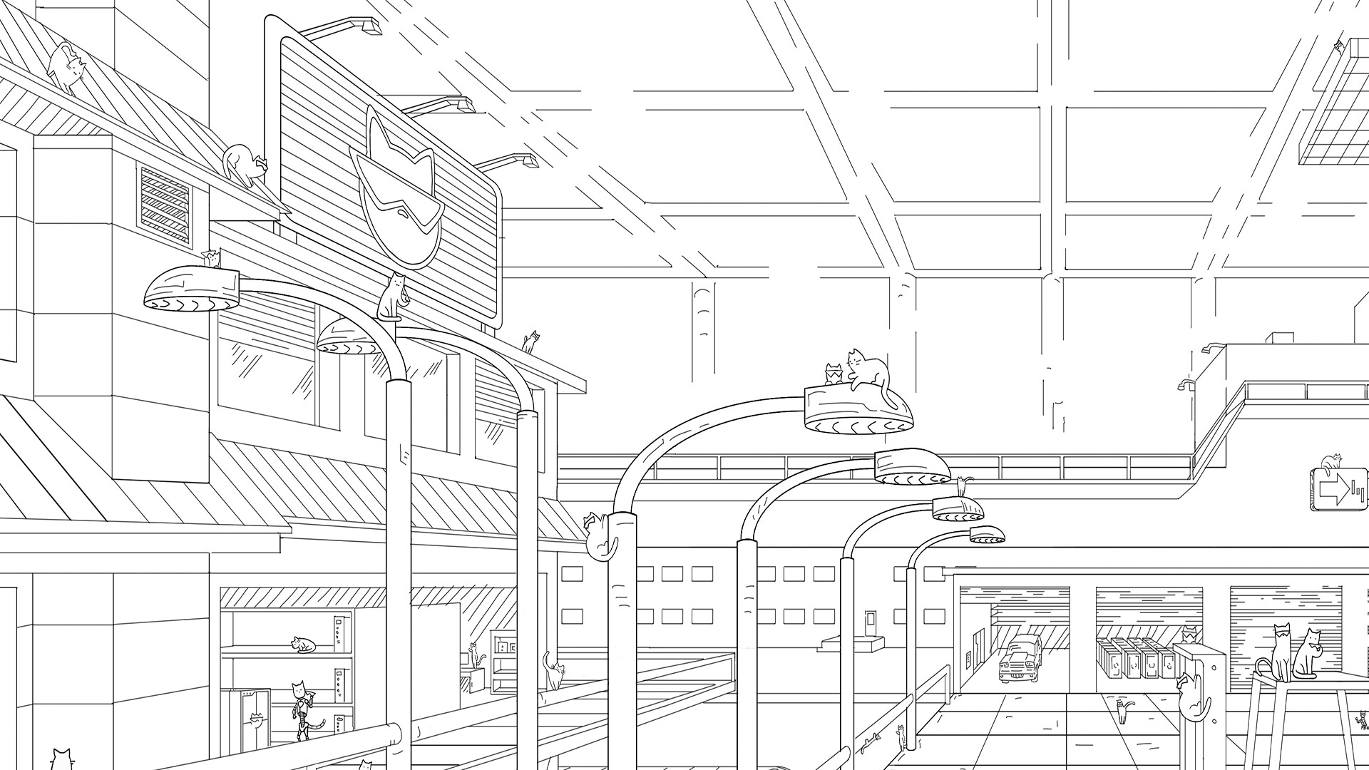 Hidden Robo Cats screenshot 2