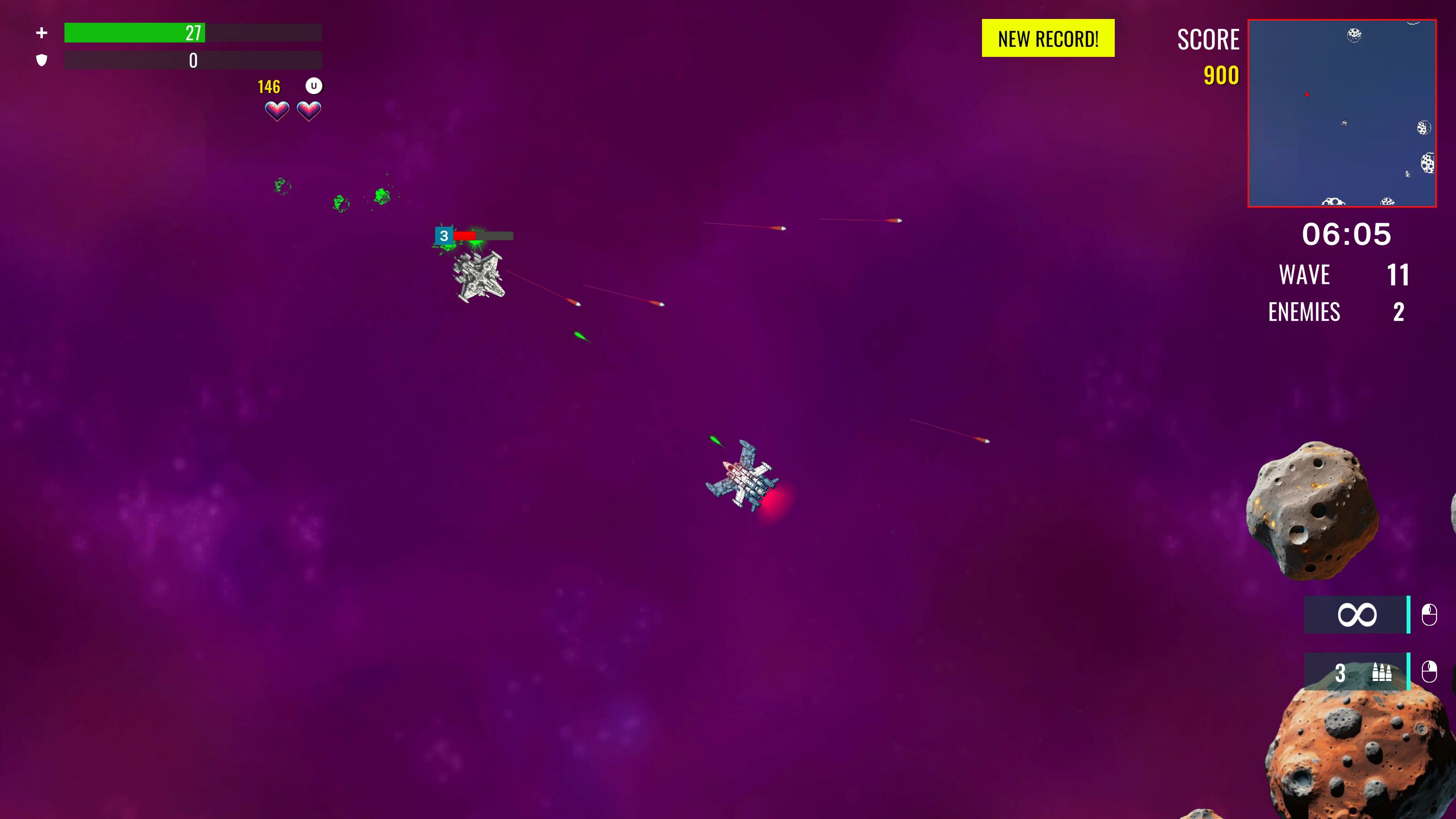 Space Battle - Mayhem screenshot 2