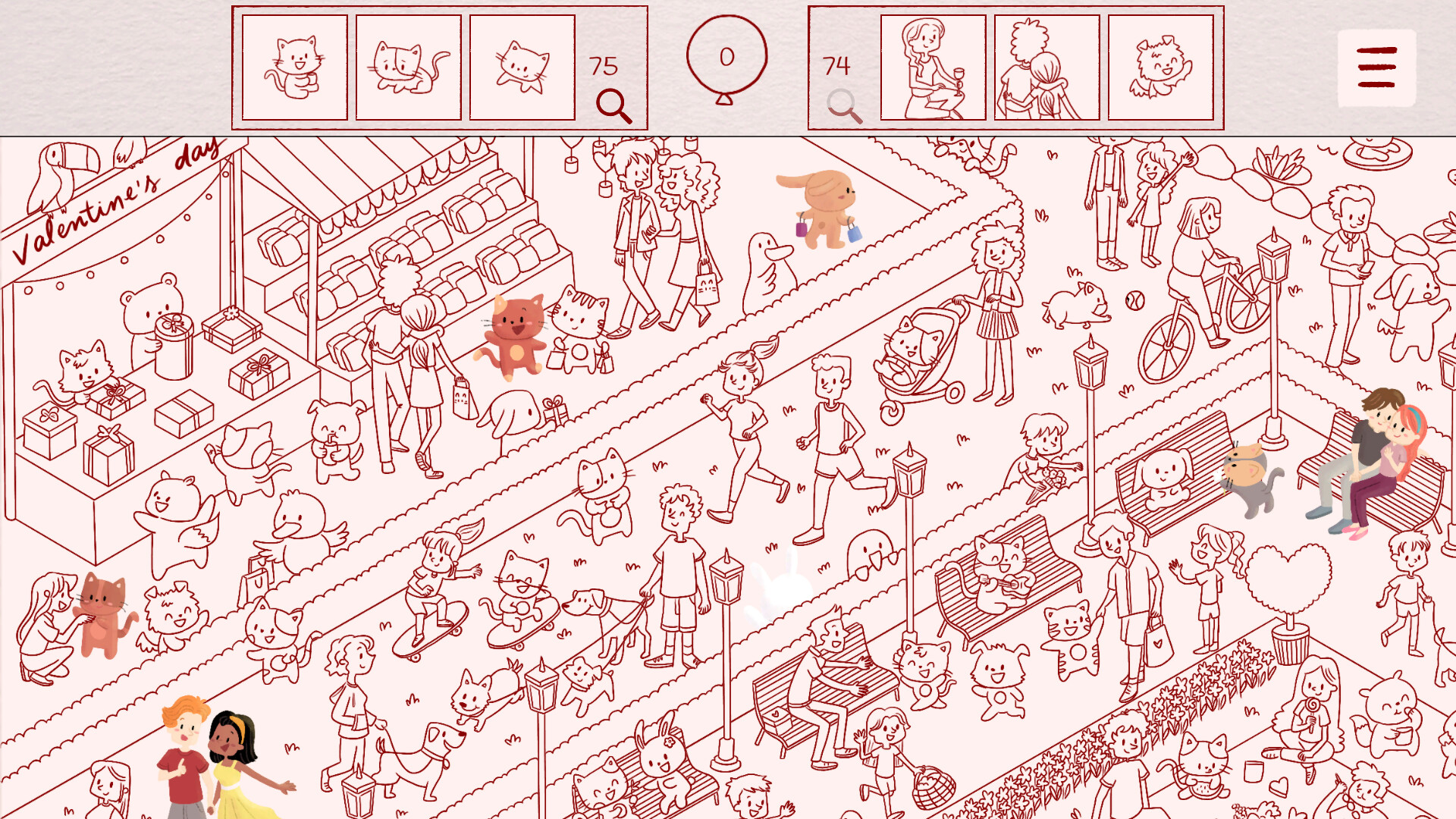 Meow Moments: Valentine's Day screenshot 2