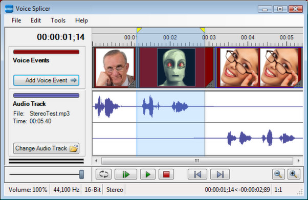 Voice Splicer Plugin screenshot 1
