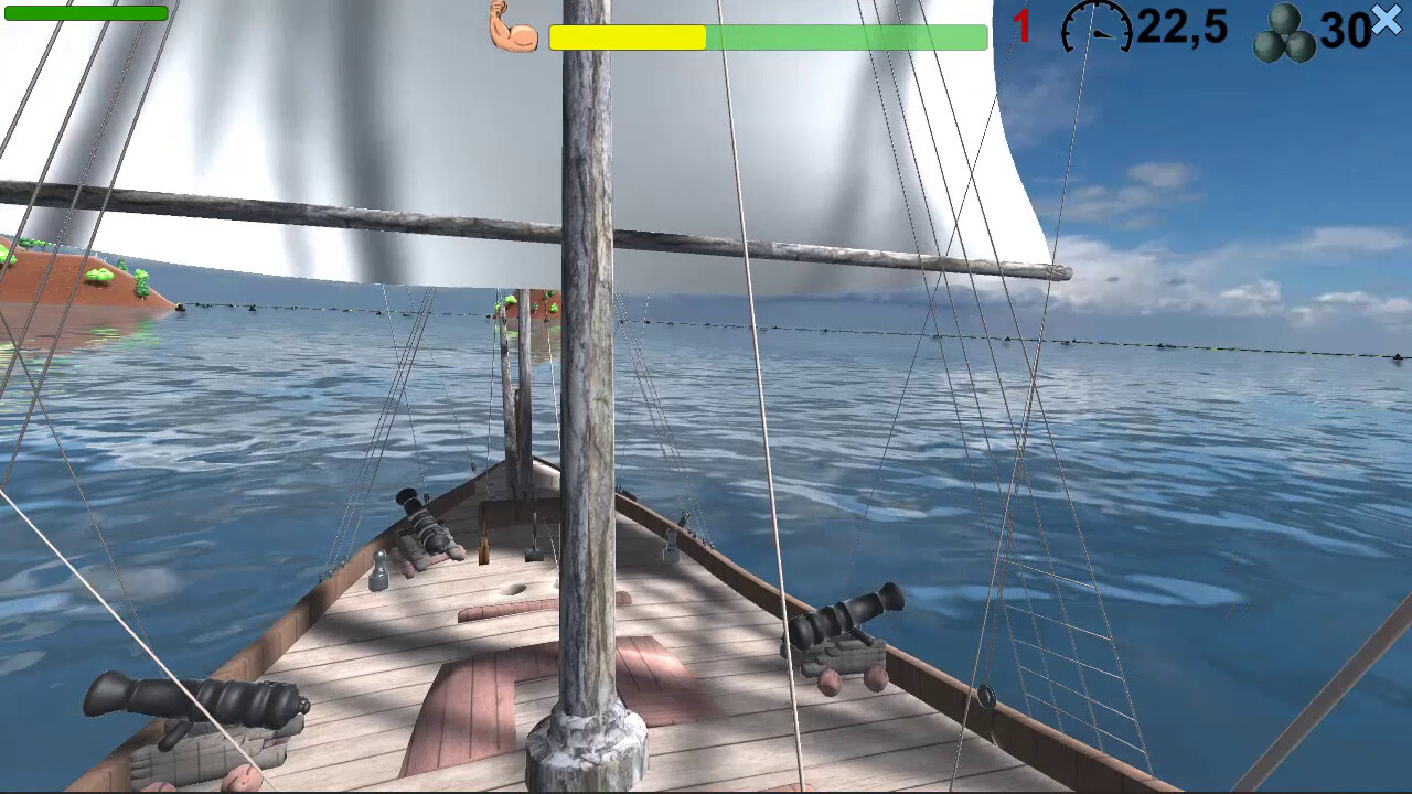 Pirates. Naval battle screenshot 11