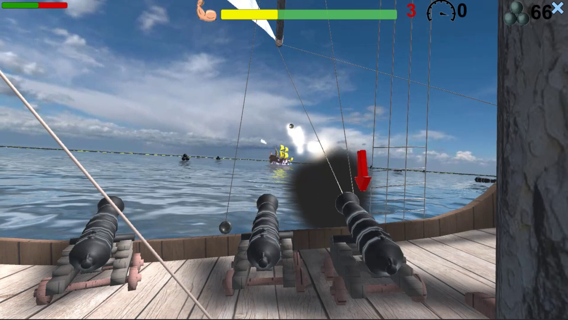 Pirates. Naval battle screenshot 8