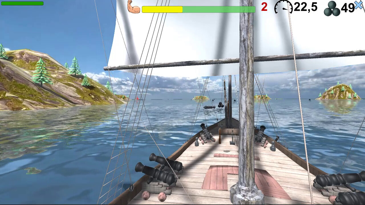 Pirates. Naval battle screenshot 22