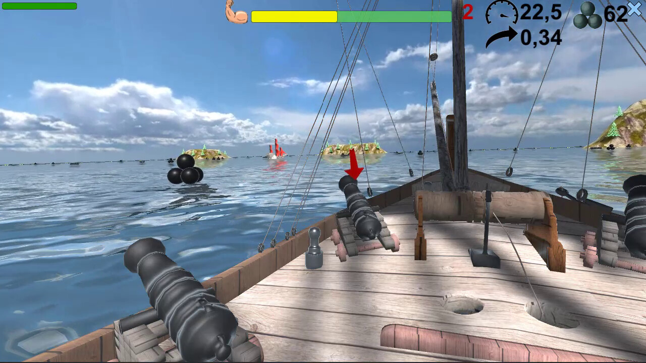 Pirates. Naval battle screenshot 19
