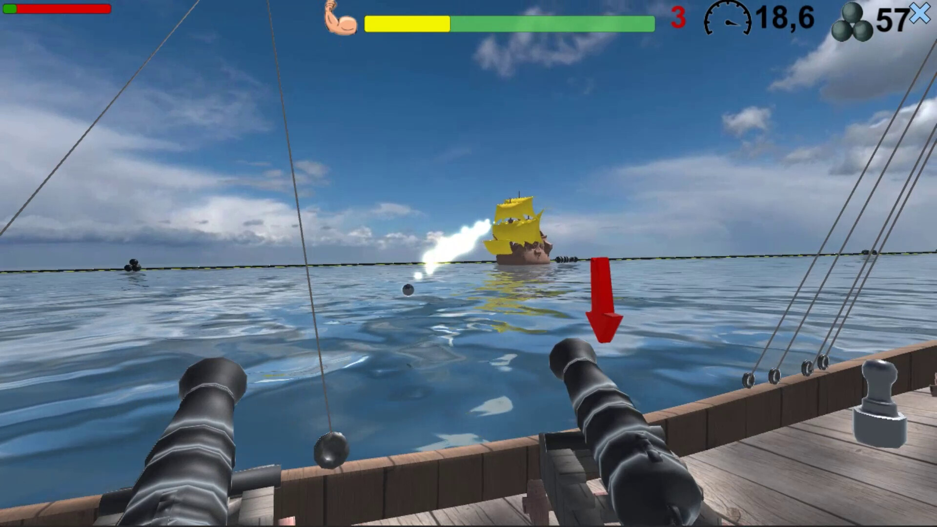 Pirates. Naval battle screenshot 15