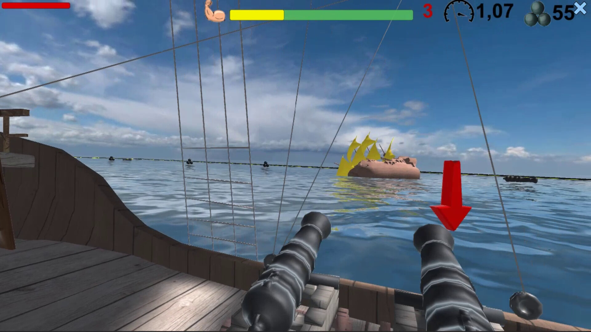 Pirates. Naval battle screenshot 18