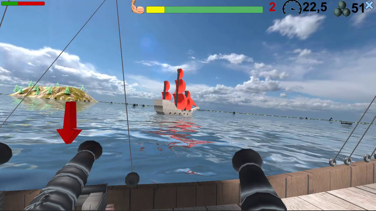 Pirates. Naval battle screenshot 16