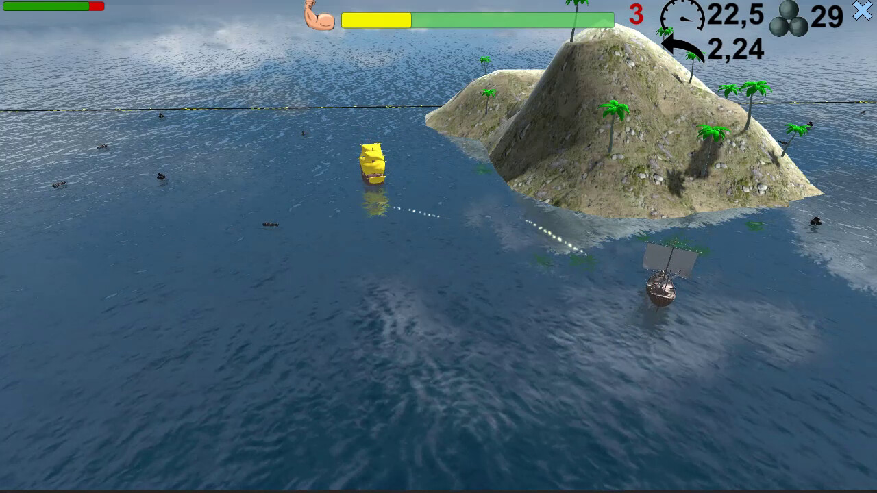 Pirates. Naval battle screenshot 27