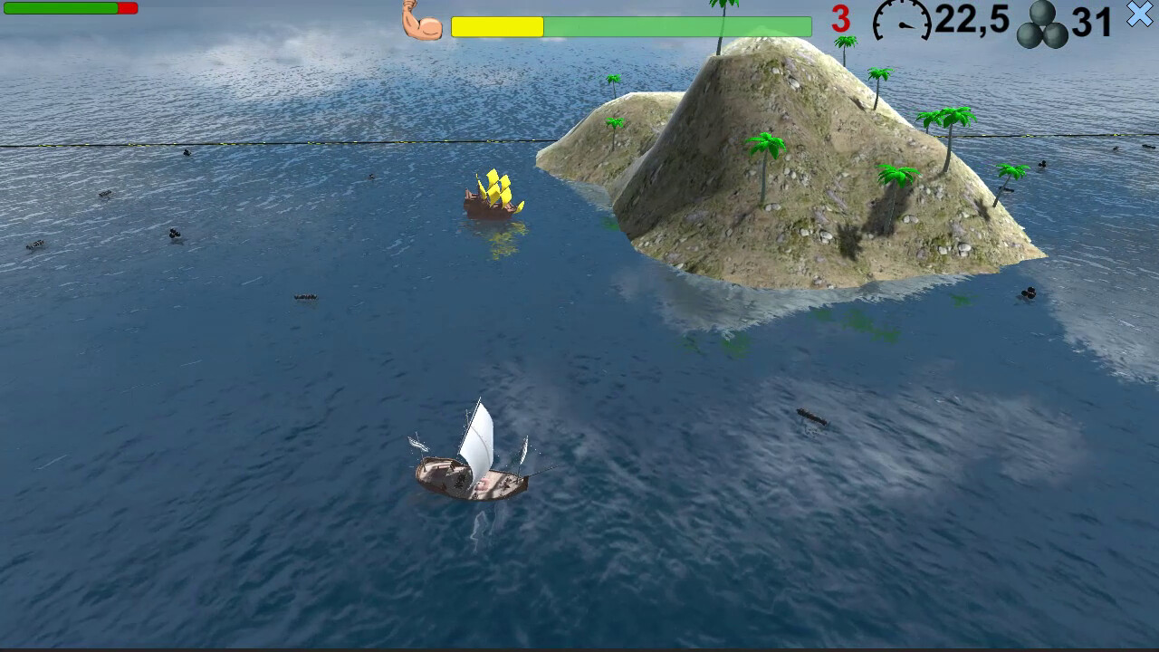 Pirates. Naval battle screenshot 26