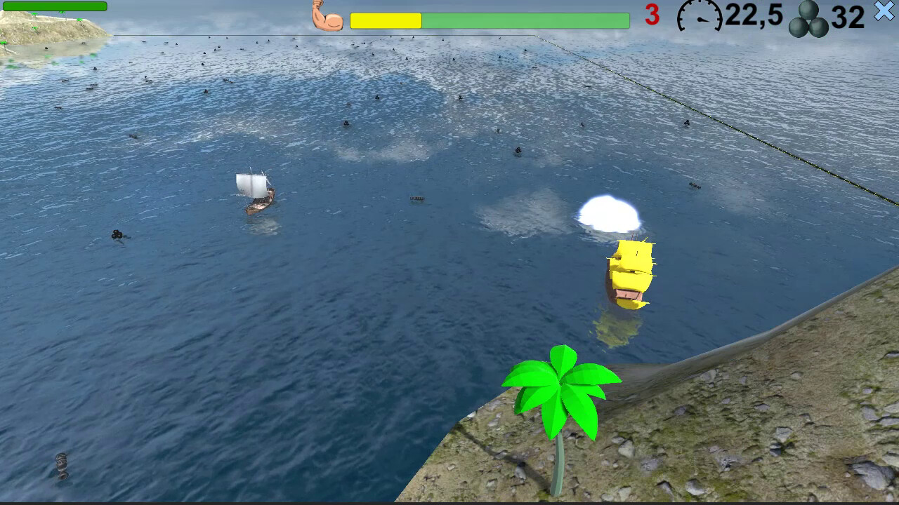Pirates. Naval battle screenshot 28
