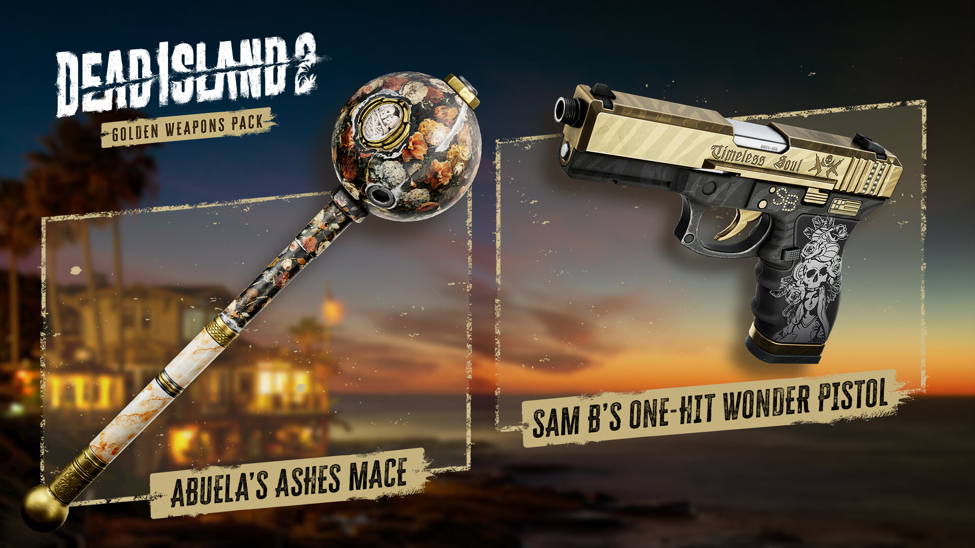 Dead Island 2 - Golden Weapons Pack screenshot 1