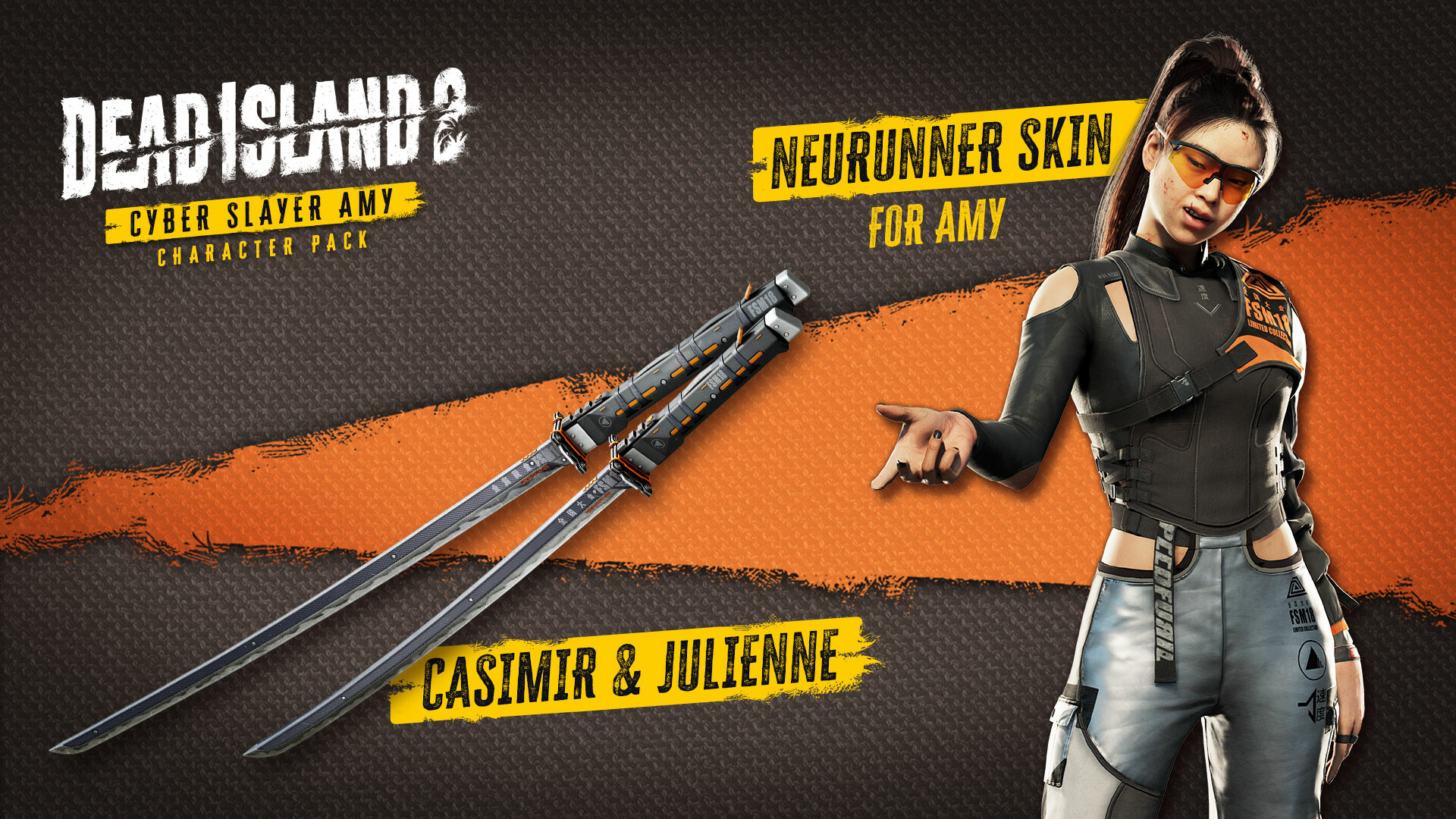 Dead Island 2 - Character Pack: Cyber Slayer Amy screenshot 1