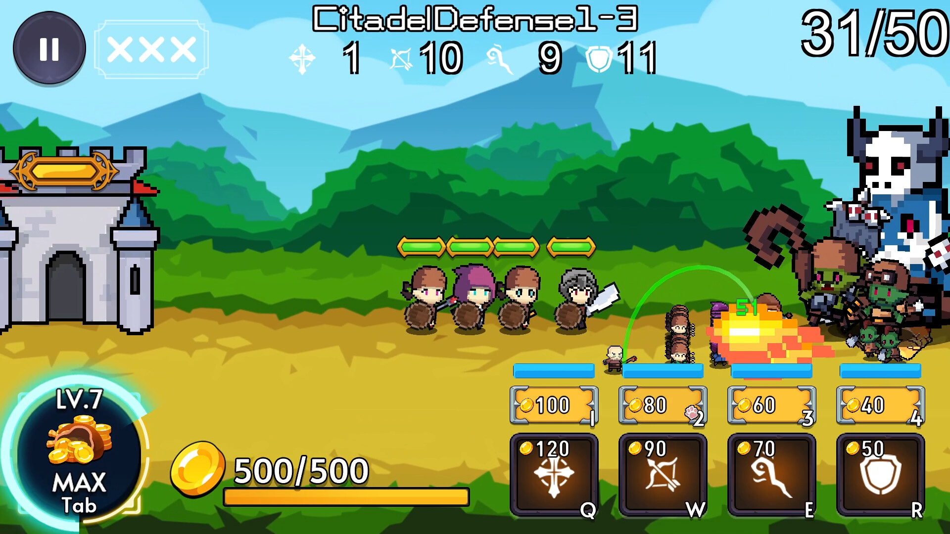 Rush Heroes screenshot 1