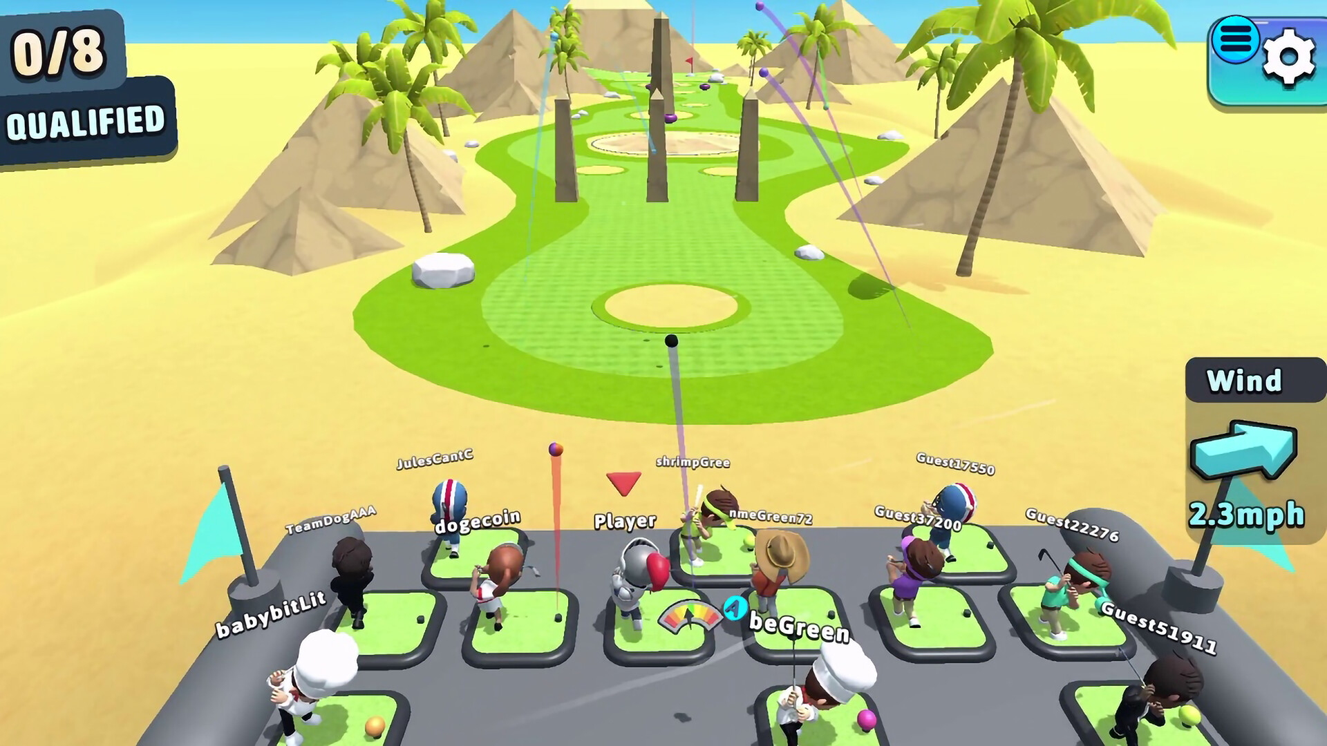 Golf Guys: Fantasy DLC screenshot 2